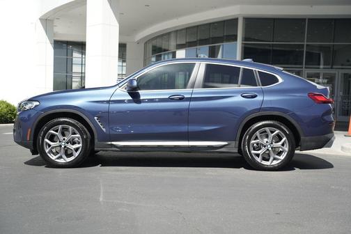 Phytonic Blue Metallic 2025 BMW X4 xDrive30i