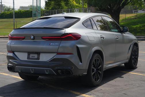 Skyscraper Grey Metallic 2024 BMW X6 M60i