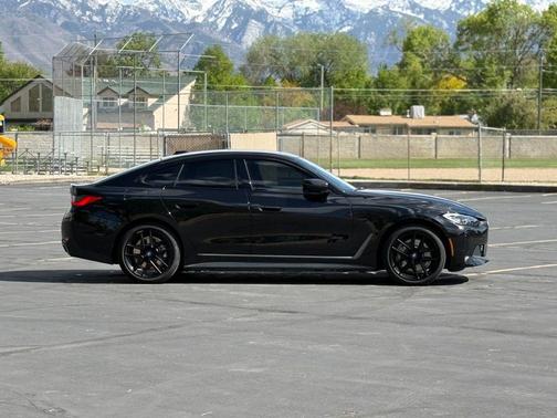 Black Sapphire Metallic 2023 BMW i4 Gran Coupe eDrive35