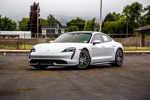 Carrara White Metallic 2020 Porsche Taycan Turbo