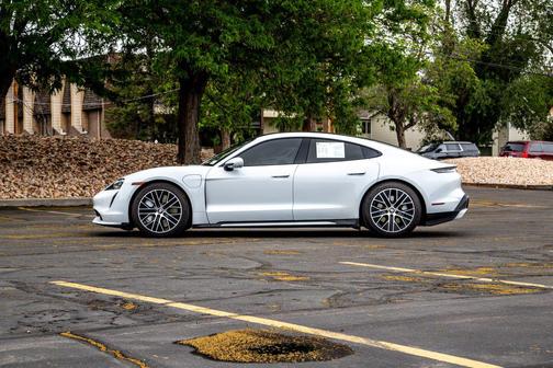 Carrara White Metallic 2020 Porsche Taycan Turbo