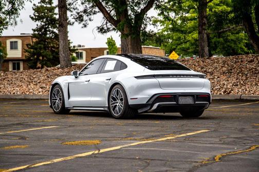 Carrara White Metallic 2020 Porsche Taycan Turbo