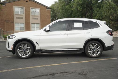 White Metallic 2023 BMW X3 xDrive30i