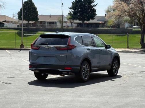 Gray 2020 Honda CR-V AWD EX