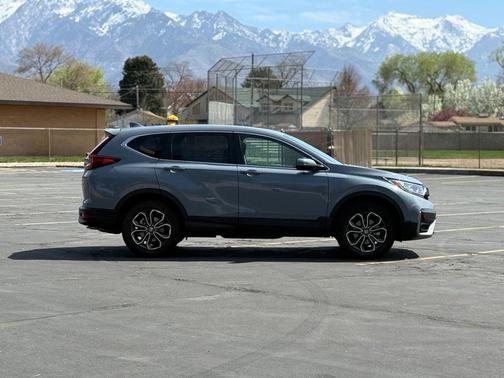 Gray 2020 Honda CR-V AWD EX