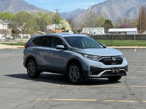 Gray 2020 Honda CR-V AWD EX