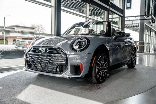Gray Metallic 2026 MINI Convertible Cooper
