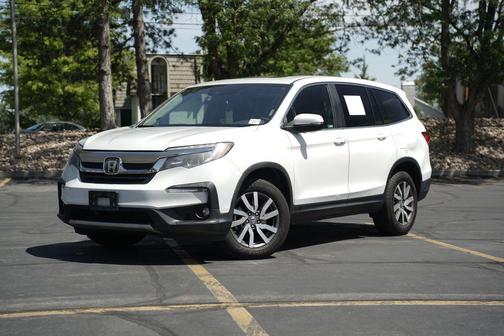 Platinum White Pearl 2020 Honda Pilot AWD EX-L