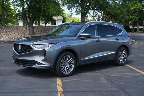 Liquid Carbon Metallic 2022 Acura MDX Advance Package