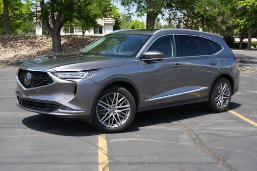 Liquid Carbon Metallic 2022 Acura MDX Advance Package