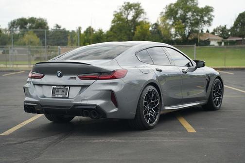Skyscraper Grey Metallic 2023 BMW M8 Gran Coupe Competition