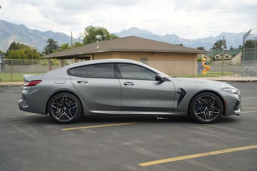 Skyscraper Grey Metallic 2023 BMW M8 Gran Coupe Competition