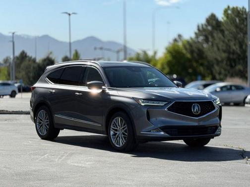 Lunar Silver Metallic 2023 Acura MDX Advance Package