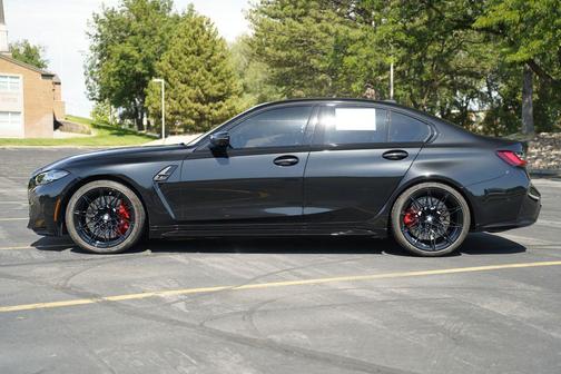 Black Sapphire Metallic 2023 BMW M3 Competition xDrive
