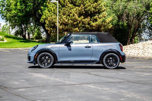 Gray Metallic 2026 MINI Convertible Cooper S