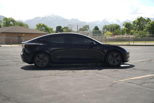 Solid Black 2021 Tesla Model 3 Standard Range Plus
