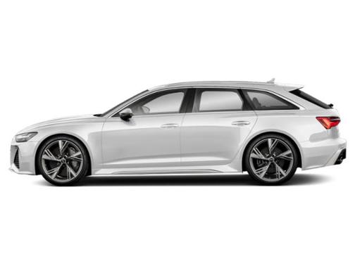 Glacier White Metallic 2021 Audi RS 6 Avant 4.0T