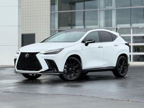 White 2025 Lexus NX 350 F SPORT Handling