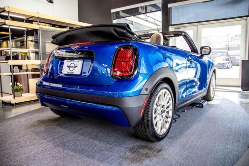 Blue Metallic 2026 MINI Convertible Cooper