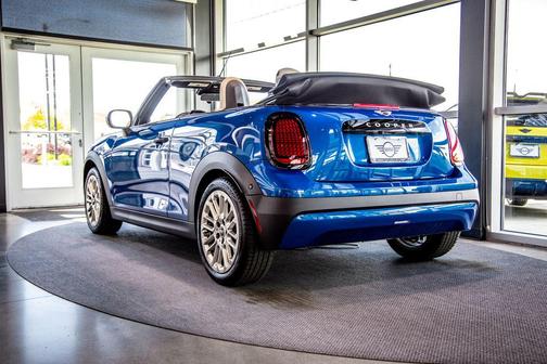 Blue Metallic 2026 MINI Convertible Cooper