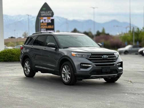 Carbonized Gray Metallic 2023 Ford Explorer XLT