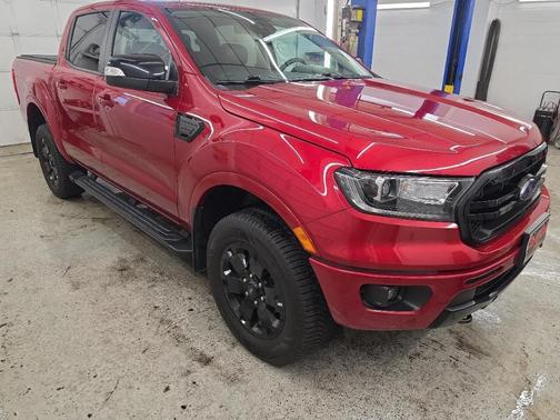 Red 2020 Ford Ranger Lariat