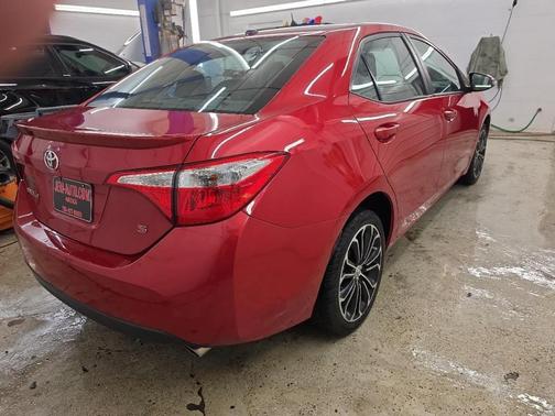 Red 2016 Toyota Corolla S Premium