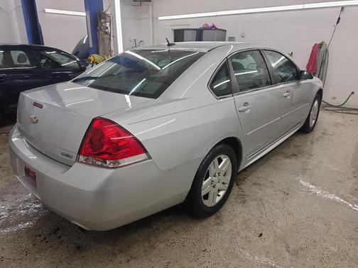Silver 2012 Chevrolet Impala LT