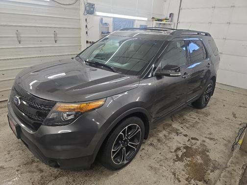 Gray 2015 Ford Explorer Sport