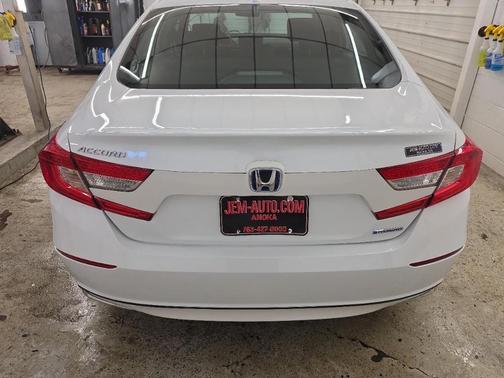 White 2021 Honda Accord Hybrid EX