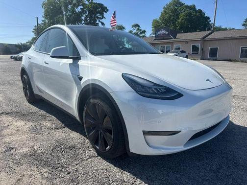 White 2021 Tesla Model Y Long Range