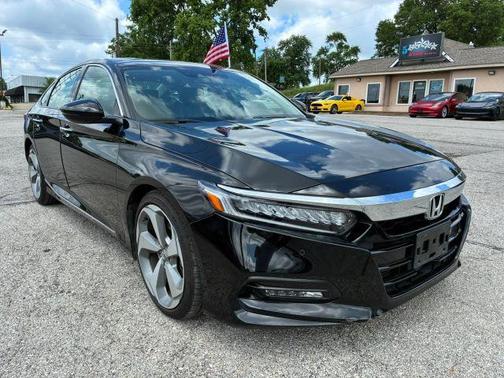 Black 2018 Honda Accord Touring 2.0T