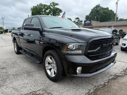 Black 2018 RAM 1500 Sport