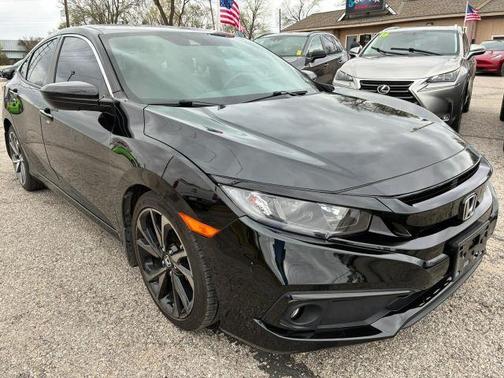 Black 2021 Honda Civic Sport