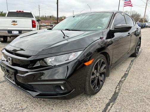 Black 2021 Honda Civic Sport