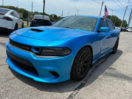 Blue 2019 Dodge Charger Scat Pack