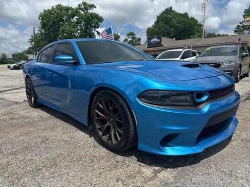 Blue 2019 Dodge Charger Scat Pack