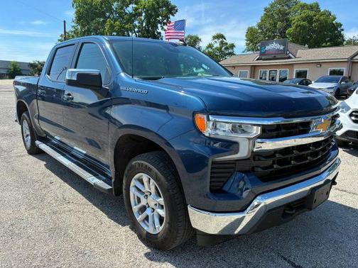 Blue 2023 Chevrolet Silverado 1500 LT
