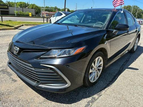 Black 2021 Toyota Camry LE