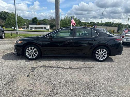 Black 2021 Toyota Camry LE
