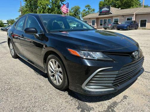 Black 2021 Toyota Camry LE