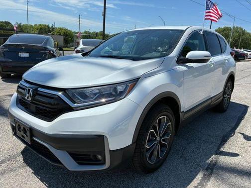 White 2020 Honda CR-V EX-L