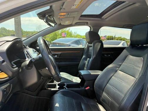 White 2020 Honda CR-V EX-L