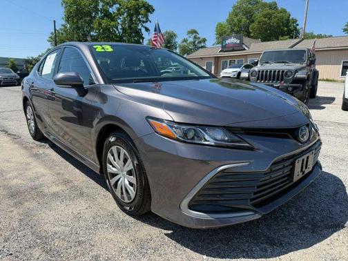Gray 2023 Toyota Camry Hybrid LE