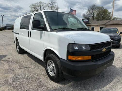 White 2023 Chevrolet Express 2500 Work Van