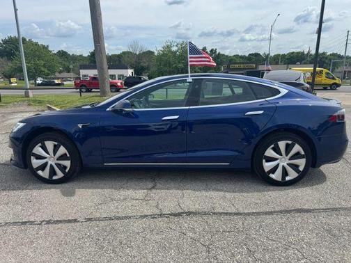 Blue 2020 Tesla Model S Performance