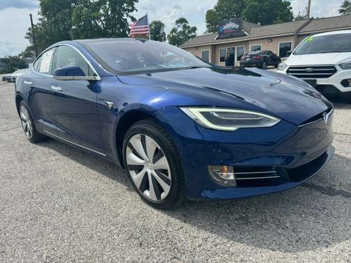 Blue 2020 Tesla Model S Performance