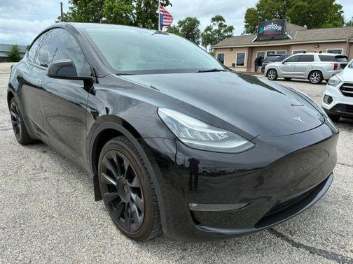 Black 2021 Tesla Model Y Long Range