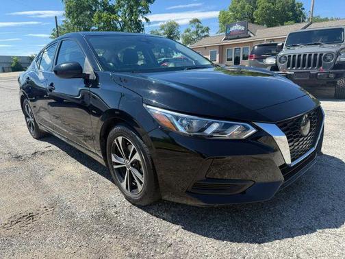 Black 2022 Nissan Sentra SV