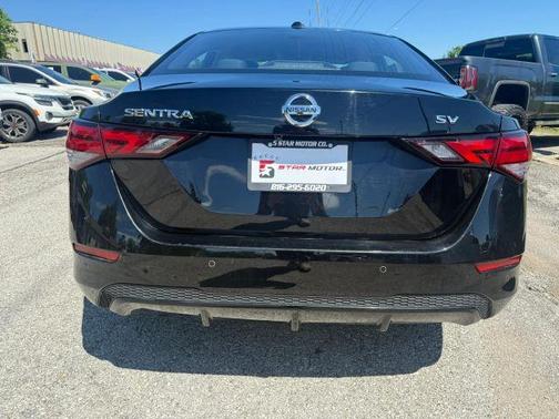 Black 2022 Nissan Sentra SV